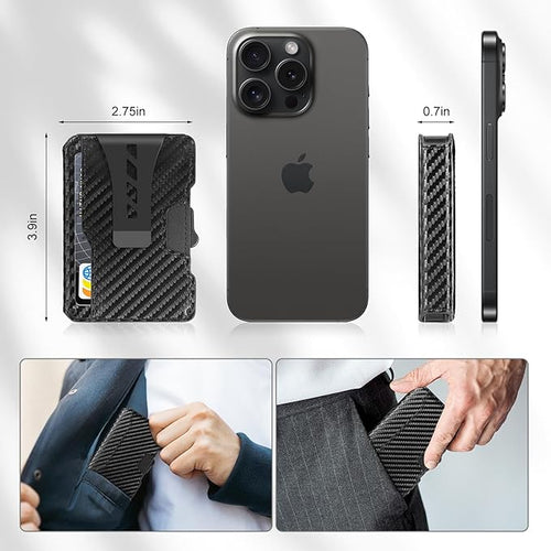 Vernon® - Men’s Business Bifold Wallet with Card Slots