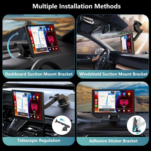 TechLink® - Portable Wireless CarPlay Screen