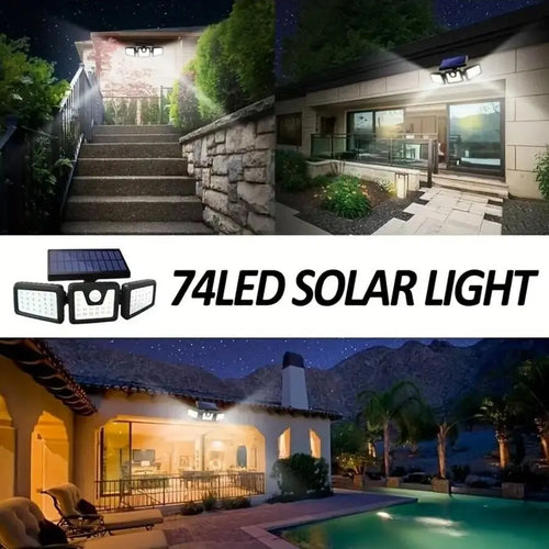 SolarGlare® - Motion Sensor Solar Outdoor Light