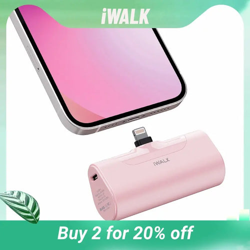 iWALK® - Ultra-Compact Power Bank 4500mAh