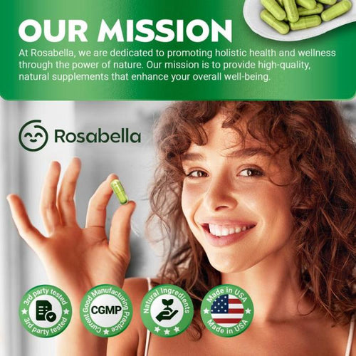 Rosabella® Moringa Capsules (800mg) - Immune Support Gut Health Vitamins