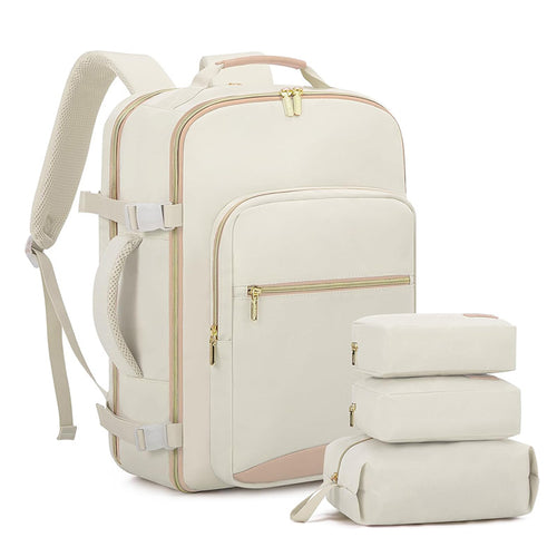 WanderWell® - Women's Travel Backpack Set