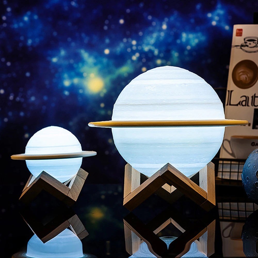 Cosmos Saturn Night Lamp