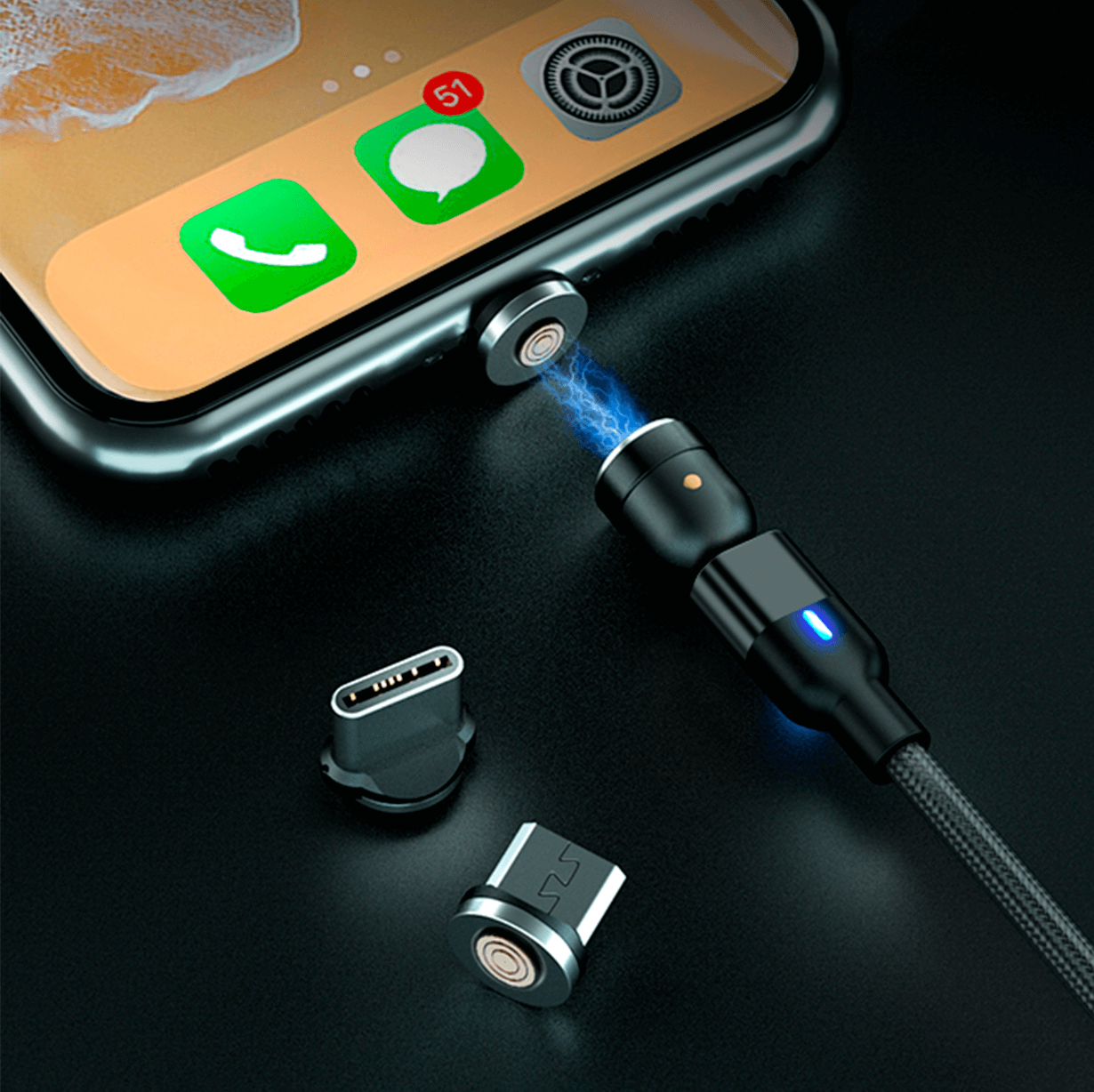 Magner 360™ | Universal Magnetic Charge Cable