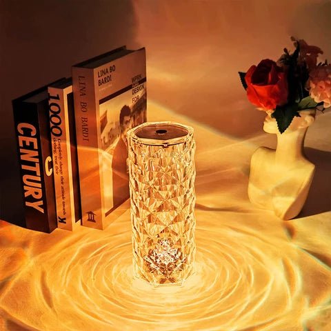 Rose - Diamond Crystal Lamp