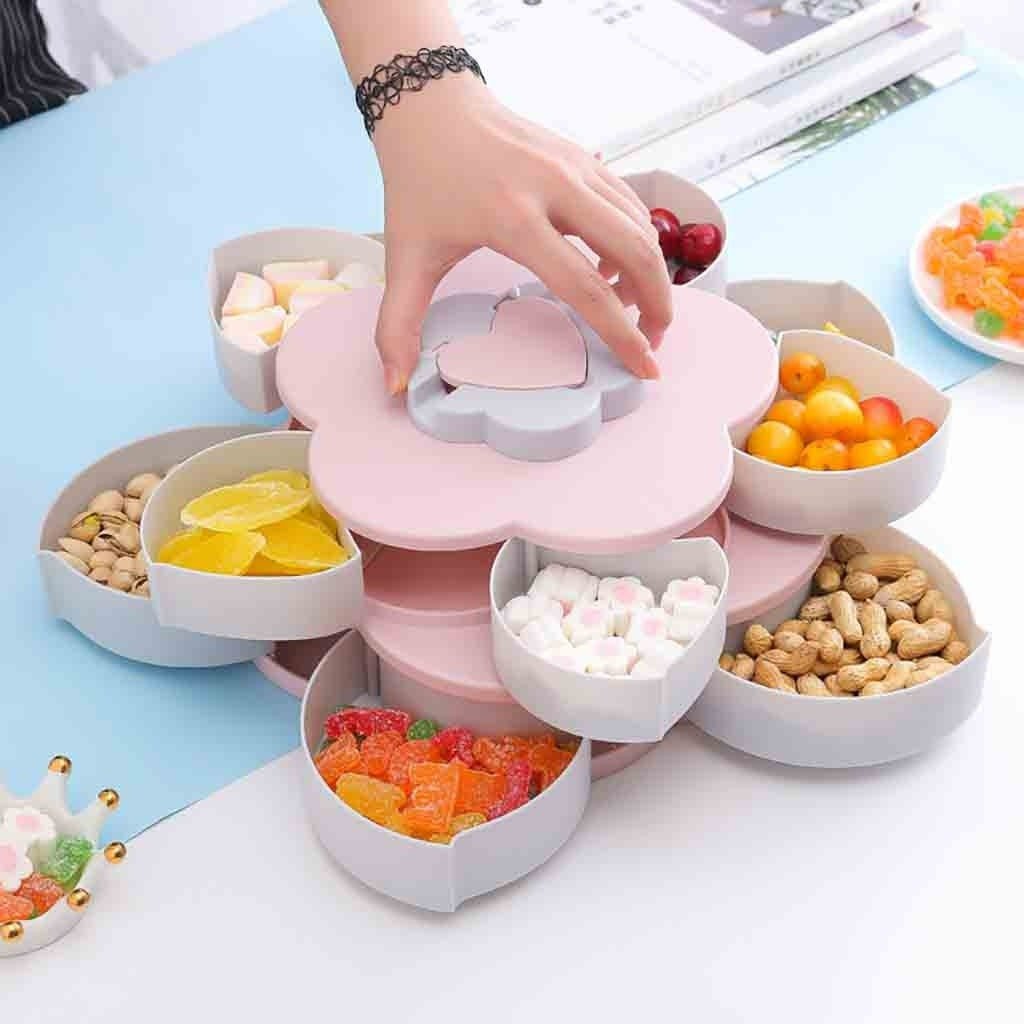 Rotating Snack Tray