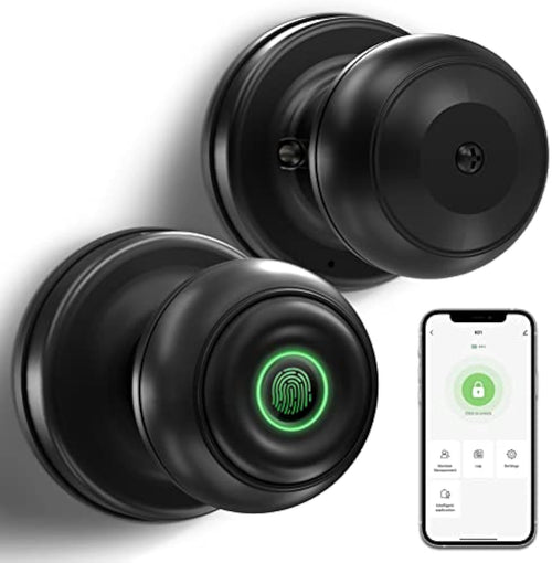 IntelliLock® - Smart Door Knob with Fingerprint Access