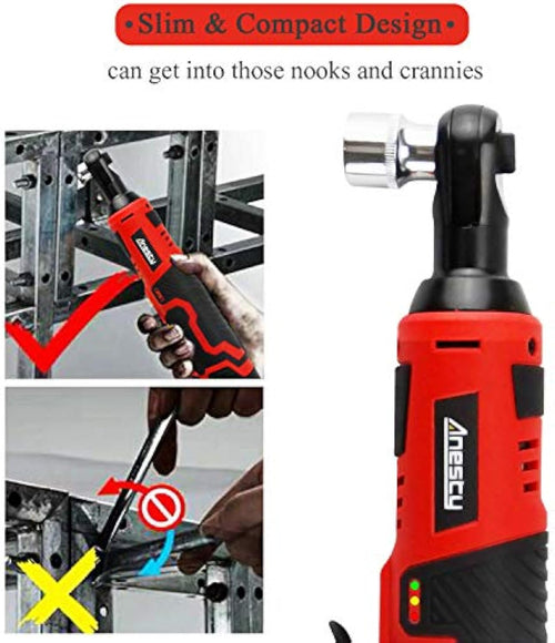 TorqueMaster® - 3/8'' Electric Ratchet Wrench