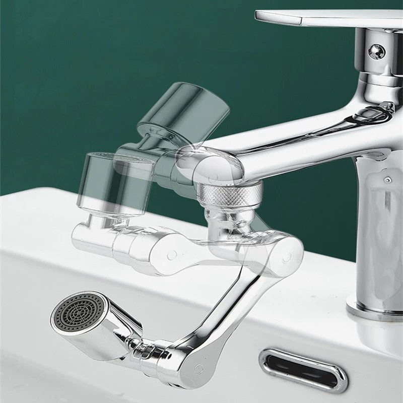 Universal Rotating Faucet Extender