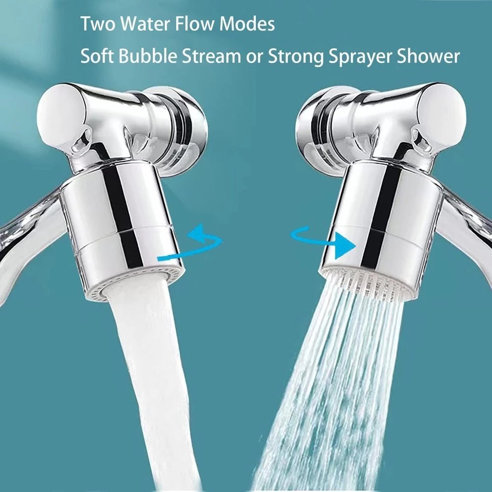 Universal Rotating Faucet Extender