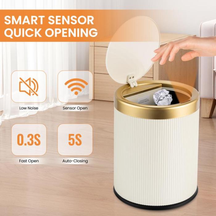 Pukomc® - Automatic Touchless Trash Can